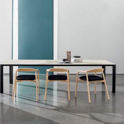 Sovet Italia Kodo Fixed Dining Table in Different Sizes & Finishes