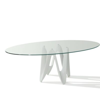 Sovet Italia Lambda Fixed Dining Table in Different Sizes & Finishes