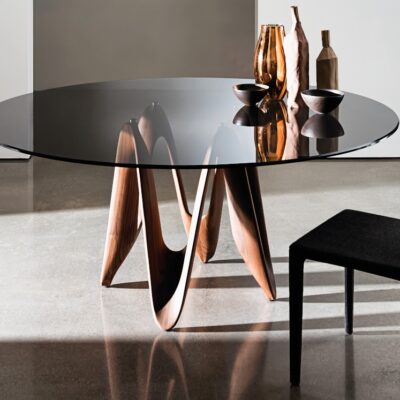 Sovet Italia Lambda Fixed Dining Table in Different Sizes & Finishes