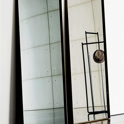 Sovet Italia Visual Rectangular Wall or Floor Mirror in Different Finishes & Sizes