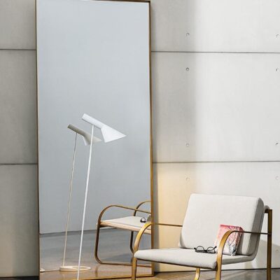 Sovet Italia Visual Rectangular Wall or Floor Mirror in Different Finishes & Sizes