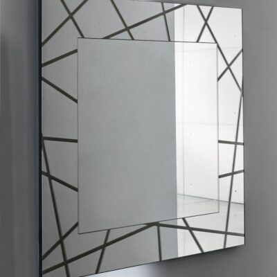 Sovet Italia Segment Wall Mirror Square or Rectangular in 5 Sizes