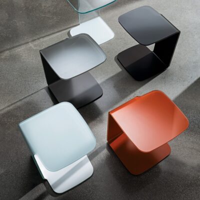 Sovet Italia Shell Colour Side Table in Different Colours