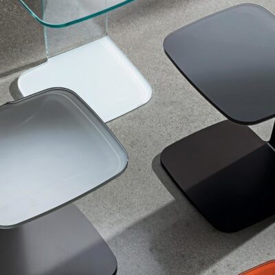 Sovet Italia Shell Colour Side Table in Different Colours