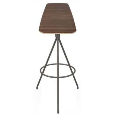 Sovet Italia Sila Bar Stool in 3 Different Wood Finishes