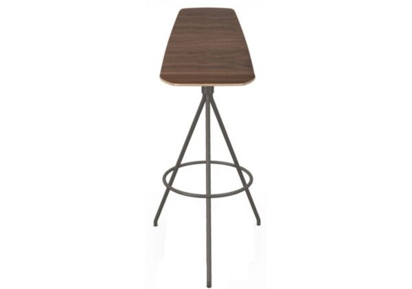 Sovet Italia Sila Bar Stool in 3 Different Wood Finishes