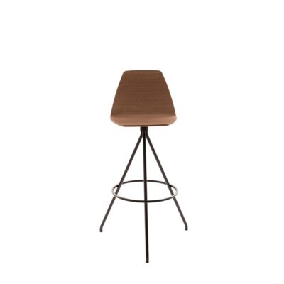 Sovet Italia Sila Bar Stool in 3 Different Wood Finishes