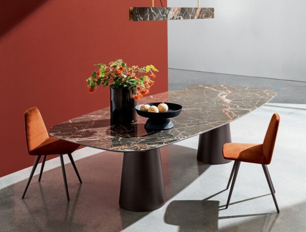 Sovet Italia Sila Cone Shaped Chair in Different Finishes