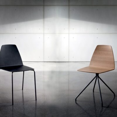 Sovet Italia Sila Trestle Chair in Different Finishes