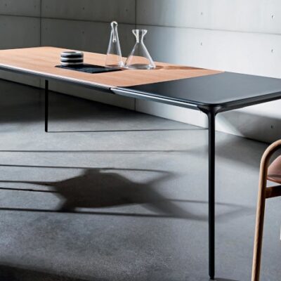 Sovet Italia Slim Extensible / Extendable Dining Table in Different Sizes & Finishes