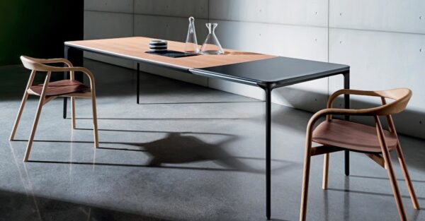 Sovet Italia Slim Extensible / Extendable Dining Table in Different Sizes & Finishes