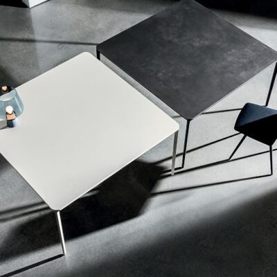 Sovet Italia Slim Fixed Dining Table in Different Sizes & Finishes