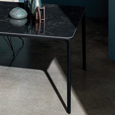 Sovet Italia Slim Fixed Dining Table in Different Sizes & Finishes