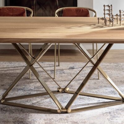 Bontempi Casa Delta Dining Rectangular Table