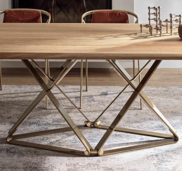 Bontempi Casa Delta Dining Rectangular Table