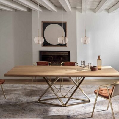 Bontempi Casa Delta Fixed Dining Table