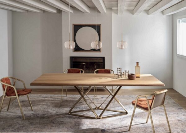 Bontempi Casa Delta Fixed Dining Table