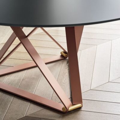 Bontempi Casa Delta Round Dining Table-76970