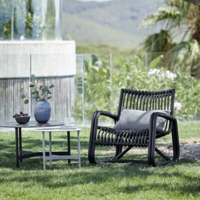 Cane-line Outdoor Curve Lounge Chair in 2 Different Colours