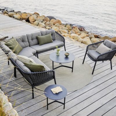 Cane-line Outdoor Ocean Lounge Chair with Optional Quick Dry Cushions