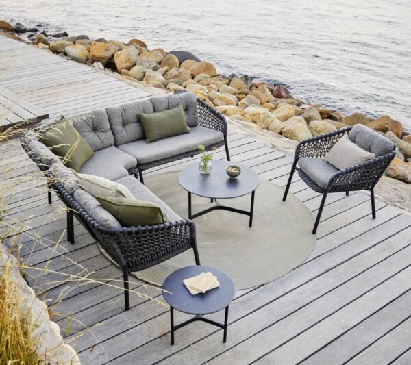 Cane-line Outdoor Ocean Lounge Chair with Optional Quick Dry Cushions