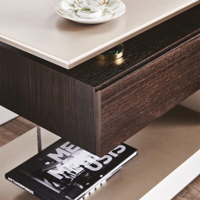 Cattelan Italia Biagio Reversible Bedside Table in Different Finishes