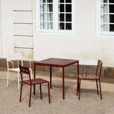 Hay Balcony Outdoor Fixed Dining Table in Different Sizes & Finishes