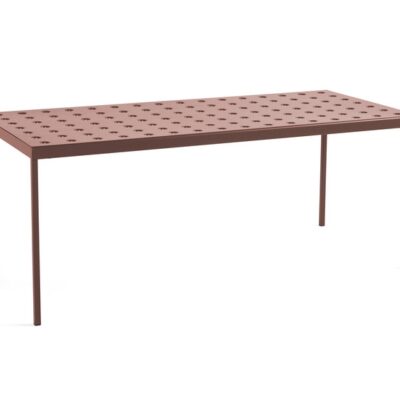 Hay Balcony Outdoor Fixed Dining Table in Different Sizes & Finishes