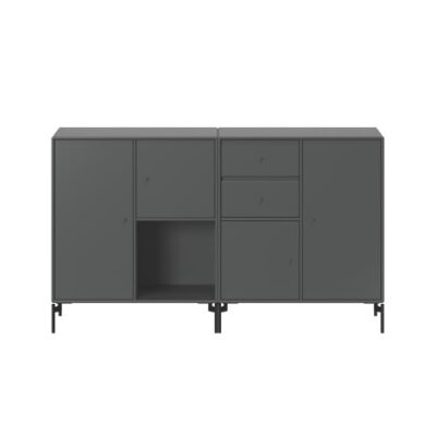 Montana Couple Sideboard in Different Colours, Wall Mounted or Floor