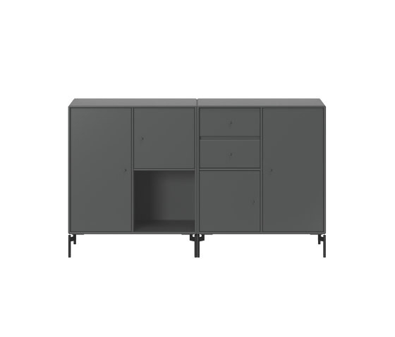 Montana Couple Sideboard in Different Colours, Wall Mounted or Floor