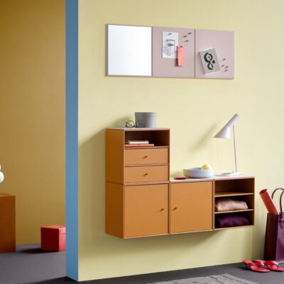 Montana Mini 1006 Bedside Table Wall Mounted in Different Colours