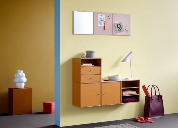 Montana Mini 1006 Bedside Table Wall Mounted in Different Colours