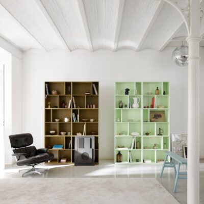 Montana Read Bookcase / Shelving Wall or Plinth Mounted in Different Colours