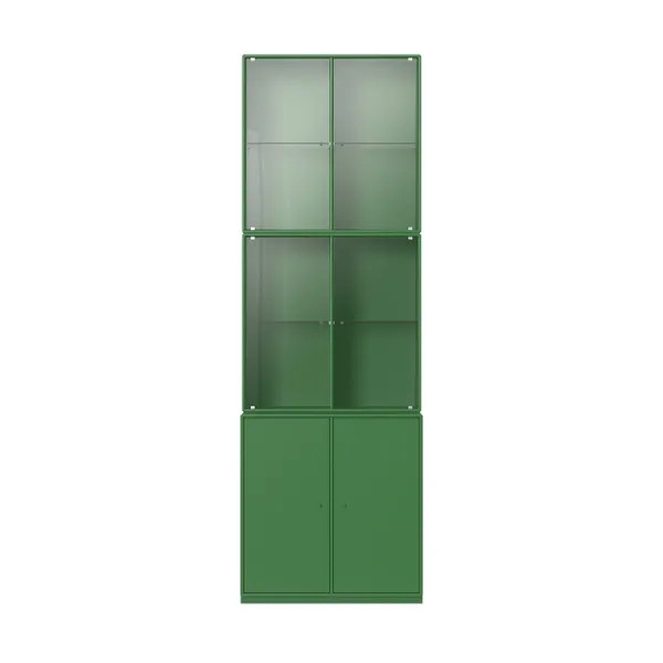 Montana Rise Display Cabinet Wall or Plinth Mounted in Different Colours