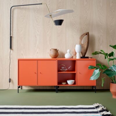 Montana Save Low Sideboard in Different Colours, Wall Mounted or Floor