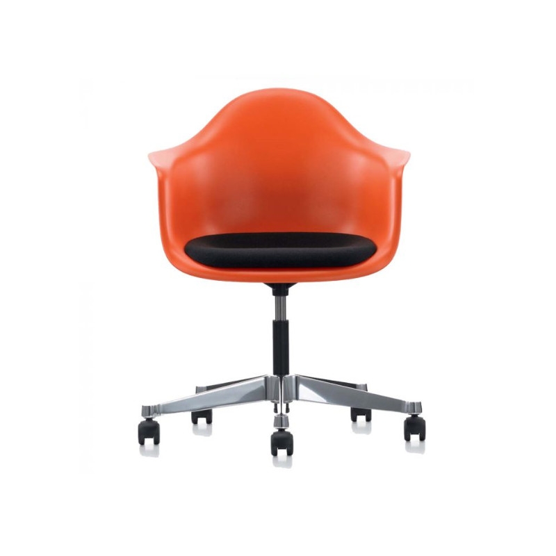 Eames Plastic Armchair PACC with Seat or Full Upholstery-78816