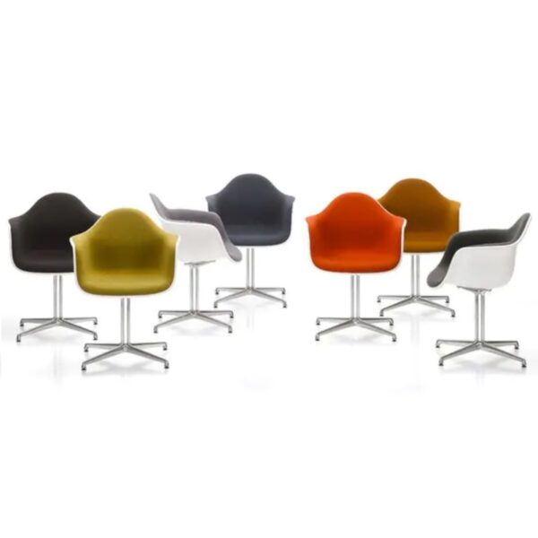 Eames Plastic Armchair PACC with Seat or Full Upholstery-78818