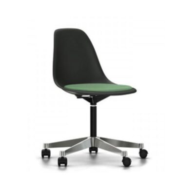 Eames Plastic Side Chair PSCC with Seat or Full Upholstery-78836