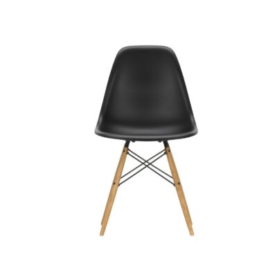 Eames Plastic Side Chair DSW Wood Base & Upholstery-78698