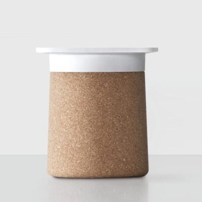 Kristalia Degree Side Table - White/Cork