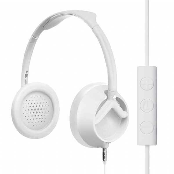 Nixon The Trooper On-ear Custom Headphone 40mm / 3-button MIC - Matte White