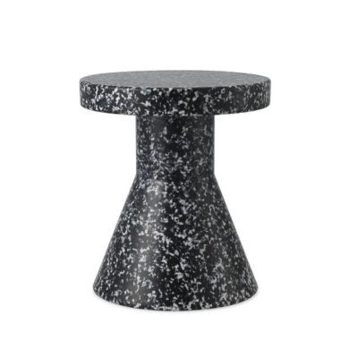 Normann Copenhagen Bit Cone Stool in Black & White