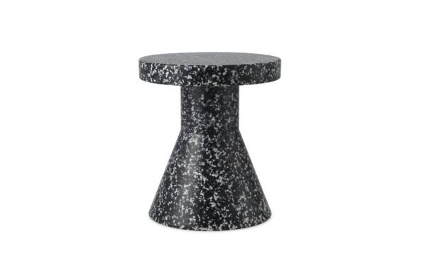 Normann Copenhagen Bit Cone Stool in Black & White