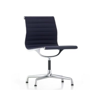 Vitra Aluminium Chair EA 101 Fabric and Leather Upholstery-78153