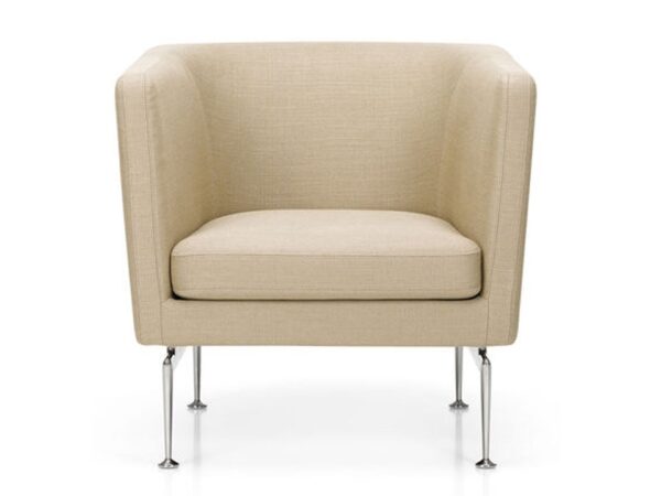 Vitra Suita Club Armchair Fabric & Leather Upholstery-0