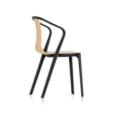 Vitra Belleville Armchair Plastic Or Wooden For Indoor & Outdoor-78011