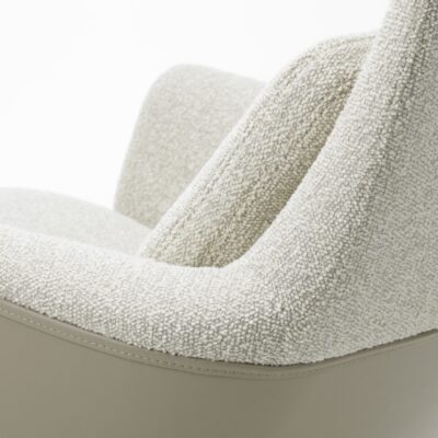 Vitra Grand Relax Lounge Chair in Leather and Fabric-77846