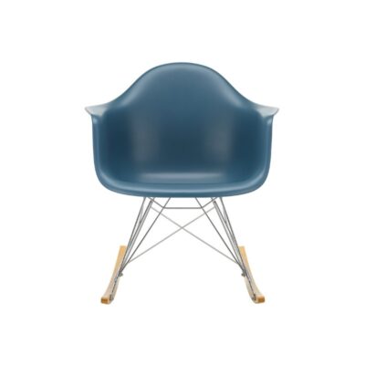 Eames Plastic Rocking Armchair RAR with Seat Cover & Full Upholstery-78855