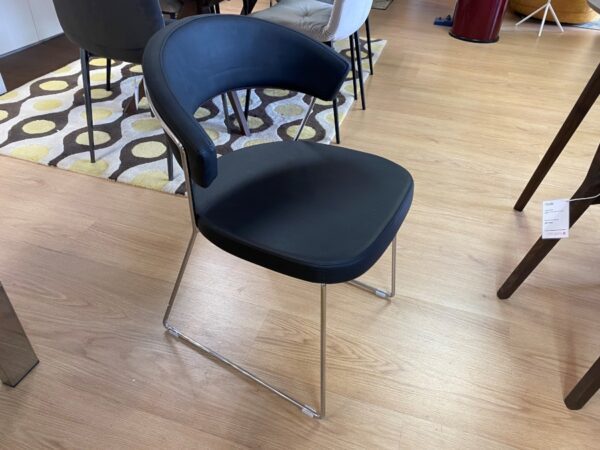 Calligaris Connubia New York Skuba Dinning Chair - Black