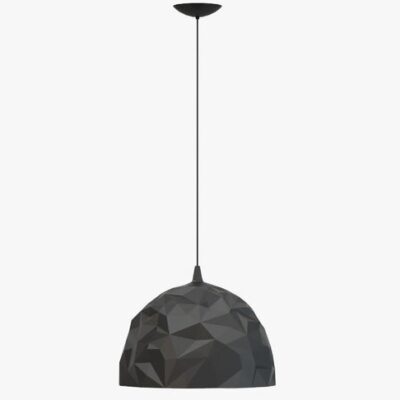 Successful Living from DIESEL with FOSCARINI Rock suspension light - Black